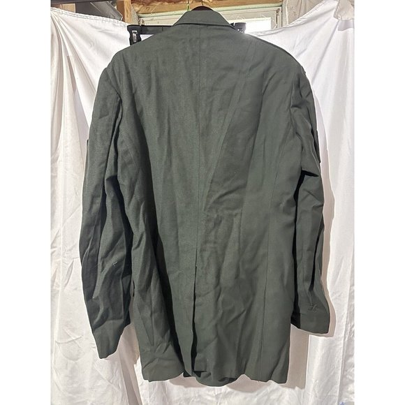 VTG U.S. Army Dress Jacket Uniform Coat w/ Patches 46XL Sgt Maj 101st Abn 1957 - Picture 2 of 10